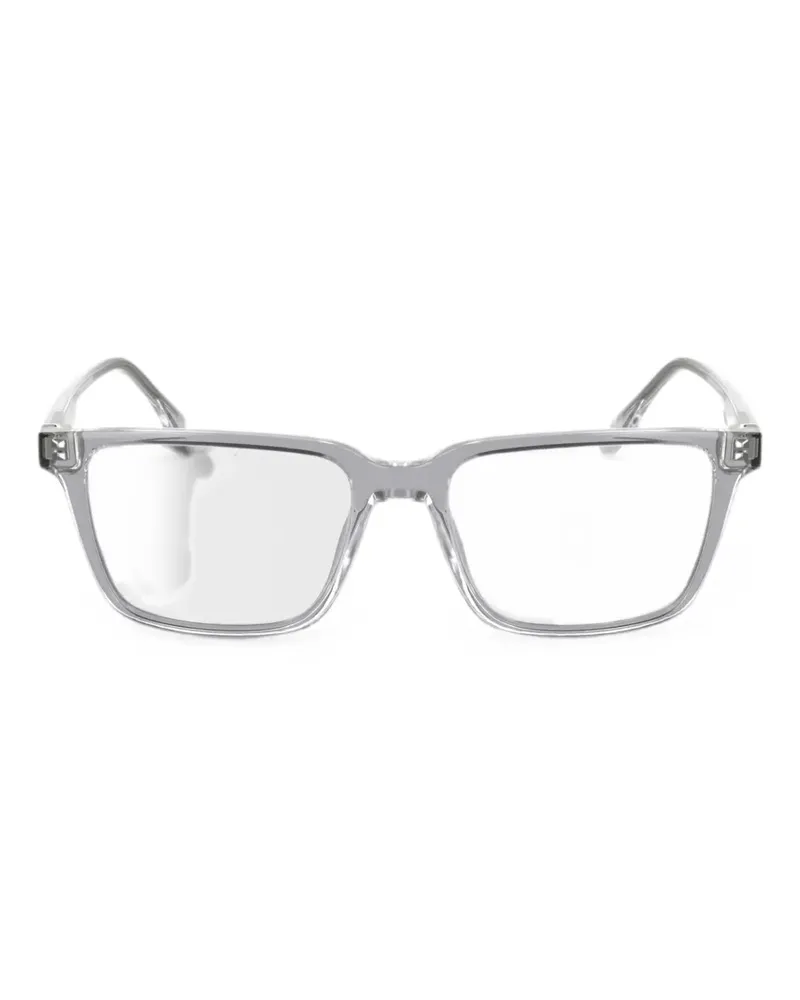 Lacoste Brille mit eckigem Gestell - Grau Grau