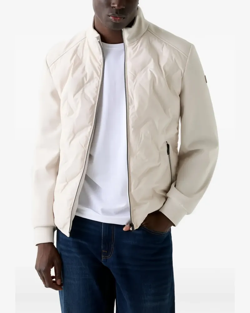 Guess Gesteppte Jacke mit Reißverschluss - Nude Nude
