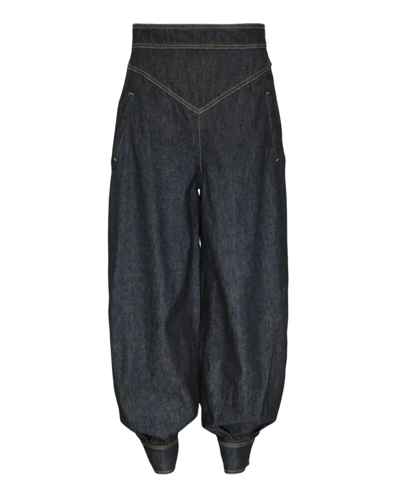 Zimmermann Denim Harem Jeans mit Ballonbein - Blau Blau