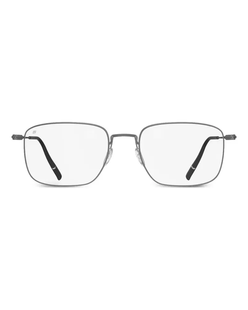 Silhouette Pure Visionary square-frame glasses - Grau Grau