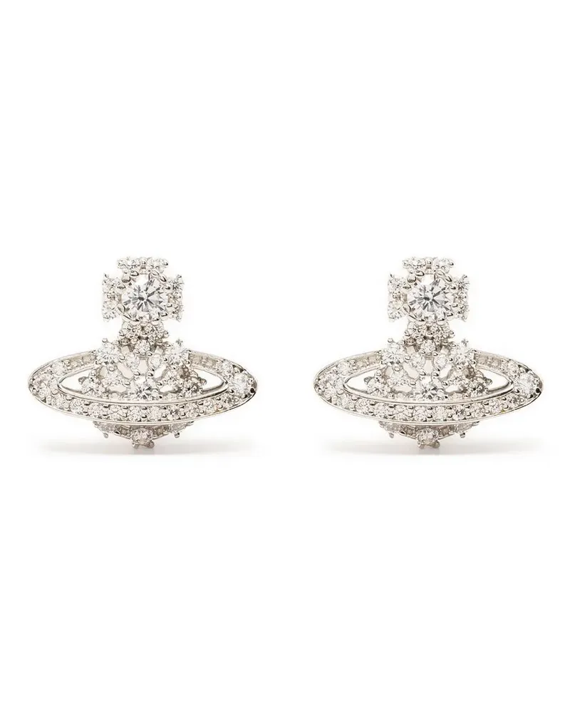 Vivienne Westwood Verzierte Narcissa Ohrstecker - Silber Silber