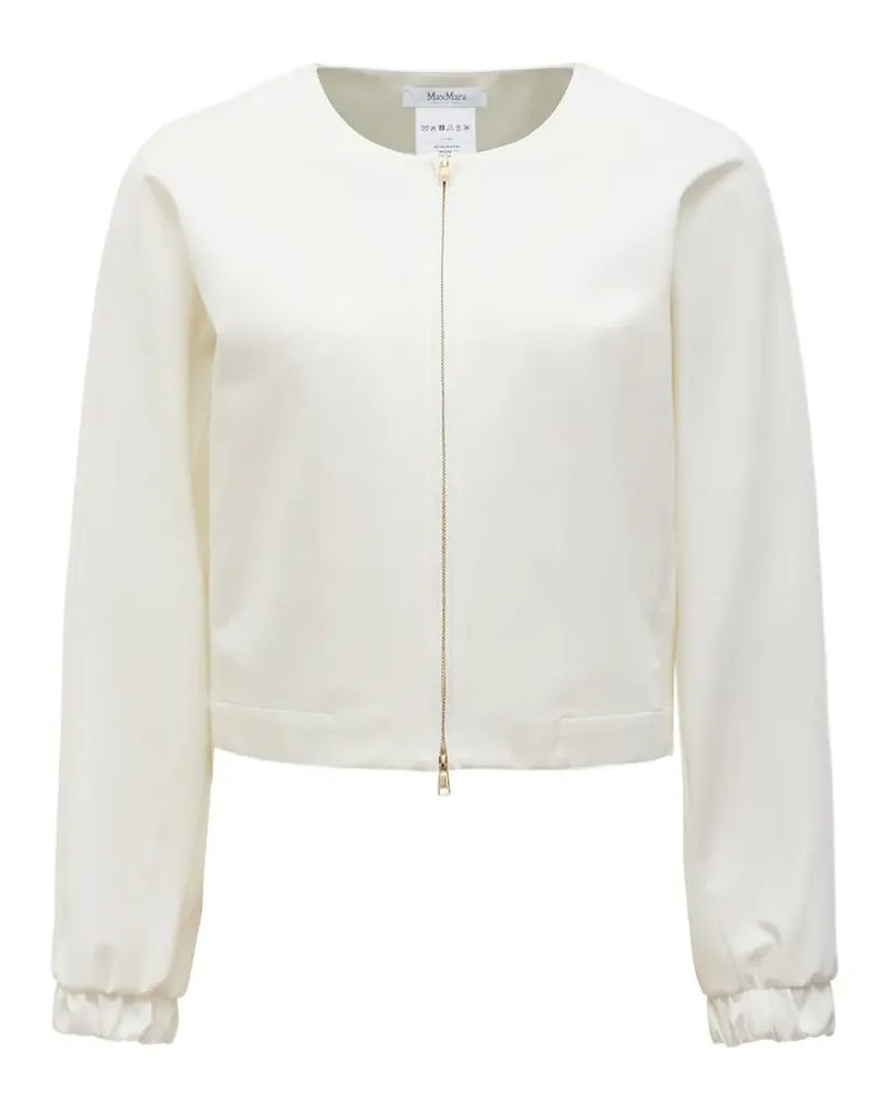 Max Mara zip jacket - Weiß Weiß