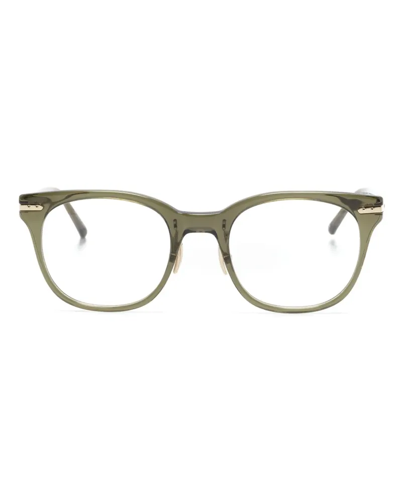 Linda Farrow Arch Brille mit eckigem Gestell - Schwarz Schwarz
