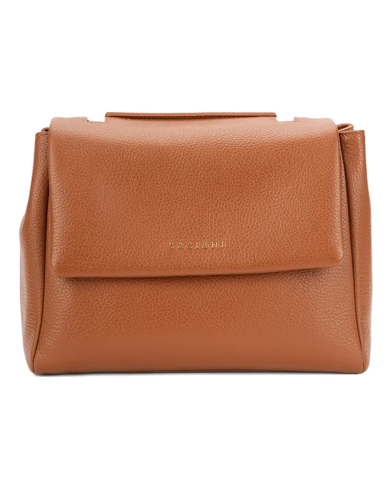 Orciani Sveva chain-strap shoulder bag - Braun Braun