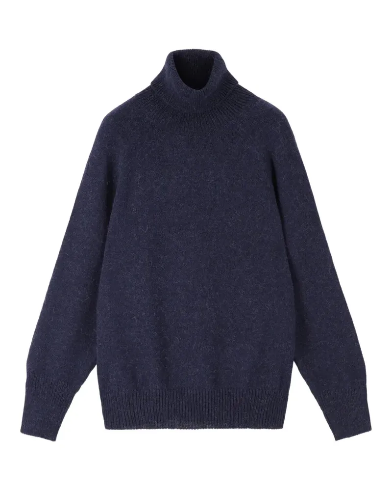 Fortela Piero high neck sweater - Blau Blau