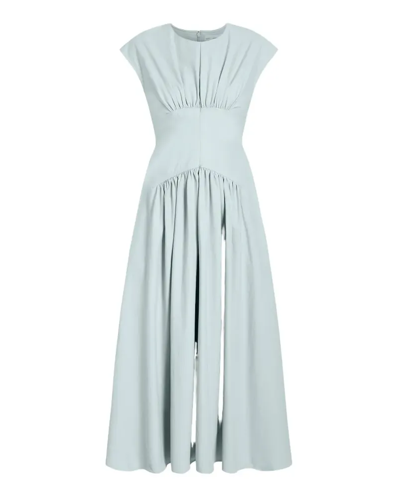 Proenza Schouler Nyssa Maxikleid mit gerafftem Detail - Blau Blau