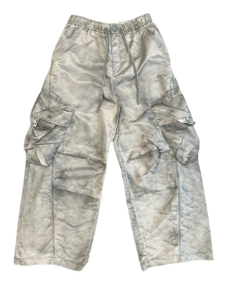 Feng Chen Wang cargo-pockets trousers - Grau Grau