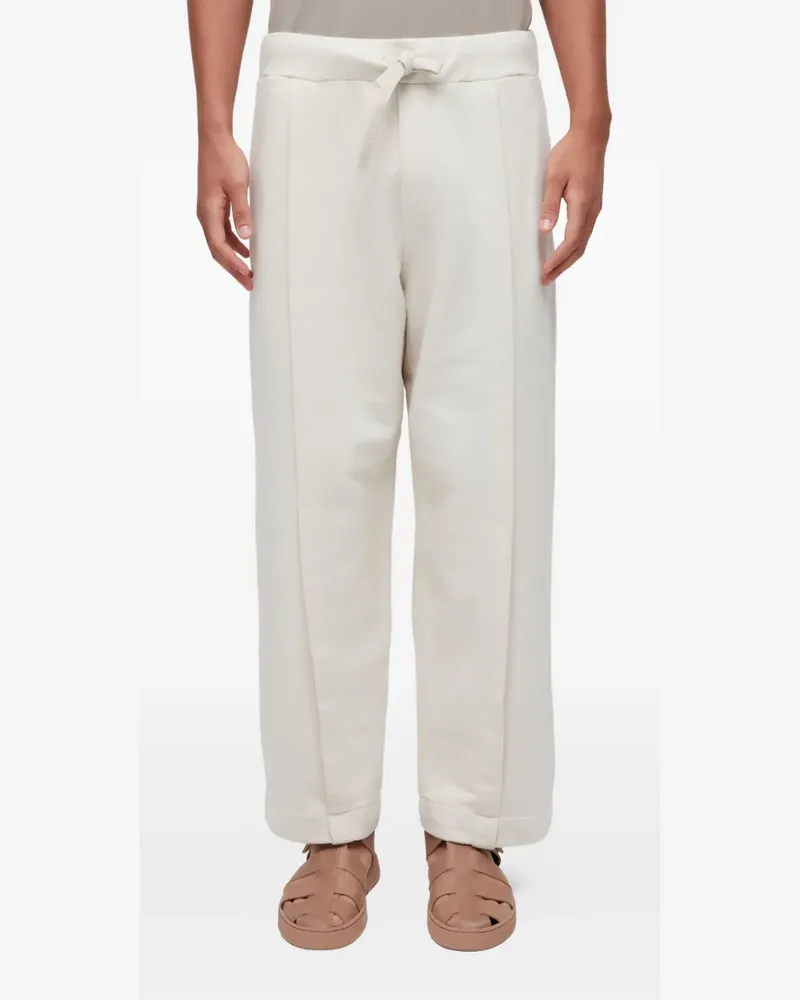 Osklen Bundfaltenhose mit Kordelzug - Nude Nude