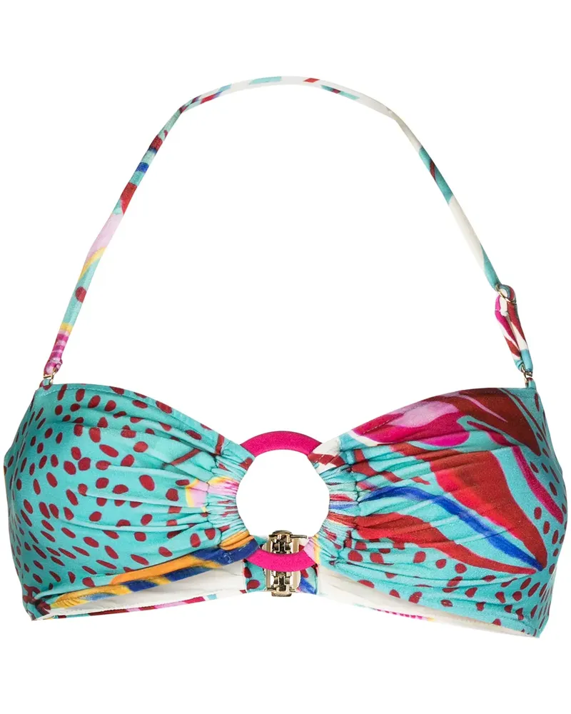 Pat Bo Bandeau-Bikinioberteil - Grün Grün