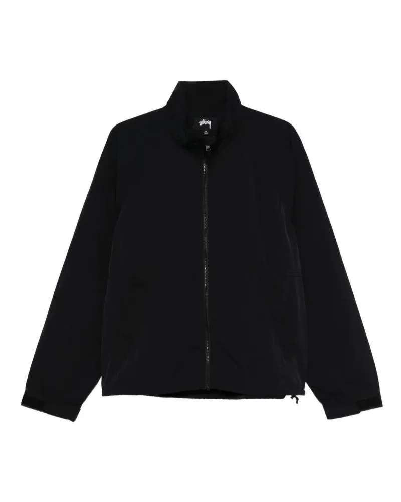Stüssy Bomberjacke mit Reißverschluss - Schwarz Schwarz