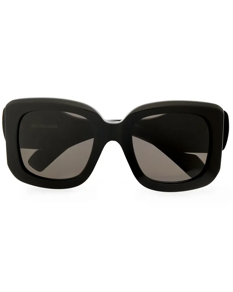 Balenciaga Paris D-Frame' Sonnenbrille - Schwarz Schwarz