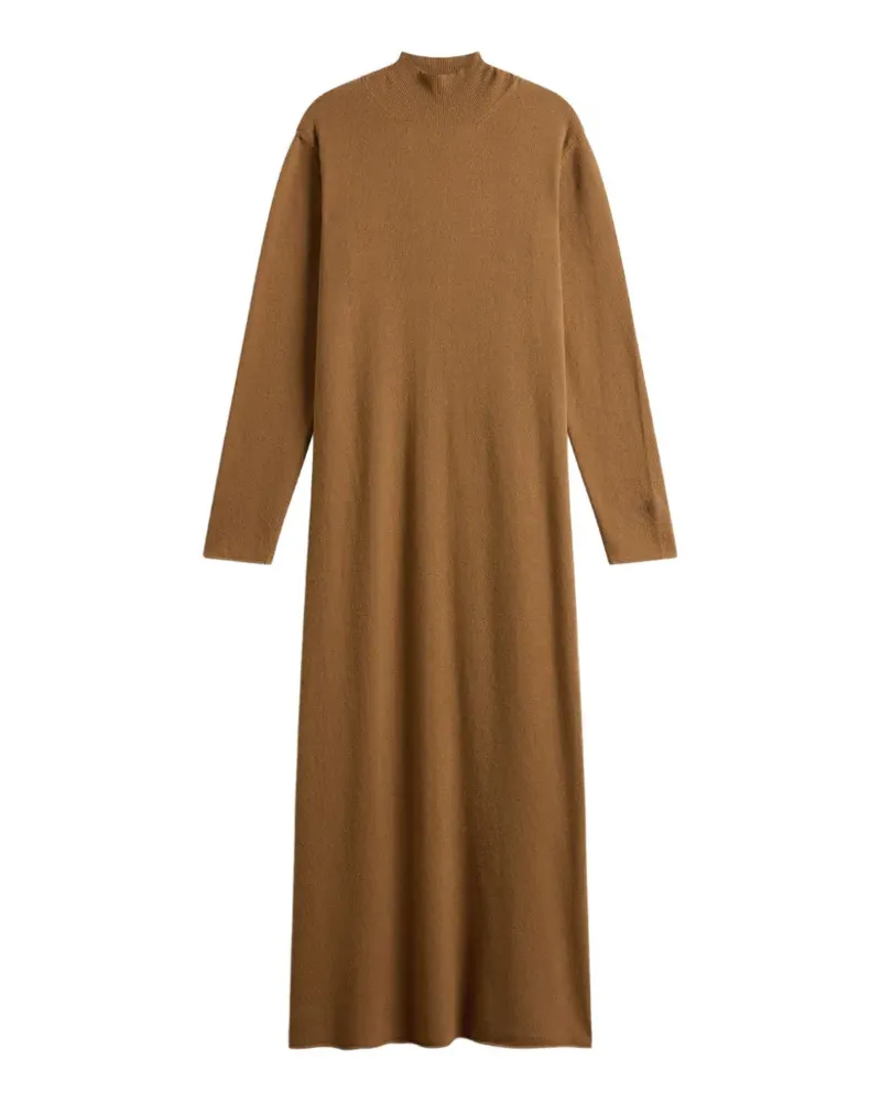 Woolrich Langärmeliges Kleid mit Stehkragen - Braun Braun
