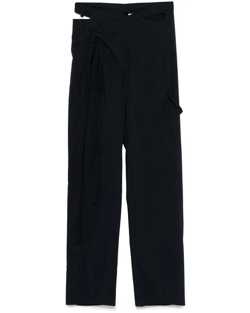 OTTOLINGER Hose mit Wickelriemen - Blau Blau