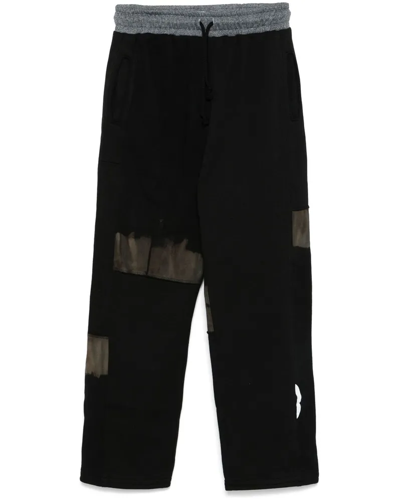 Stain Shade Jogginghose mit Einsätzen - Schwarz Schwarz