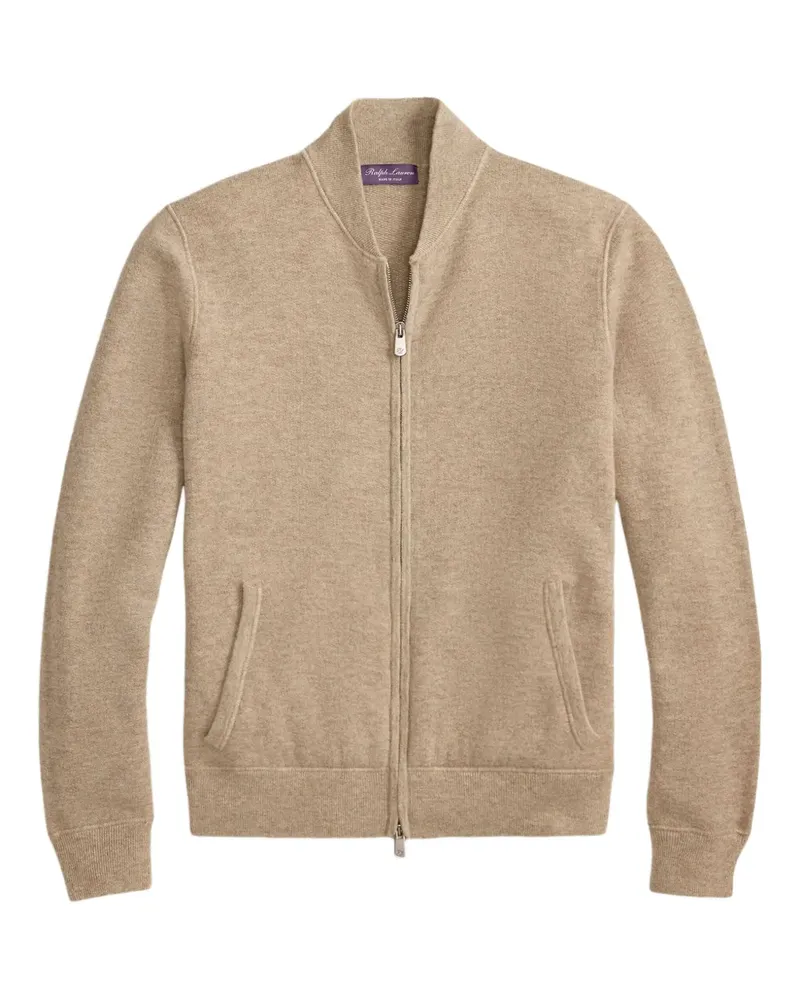 Ralph Lauren Cardigan mit Reißverschluss - Nude Nude