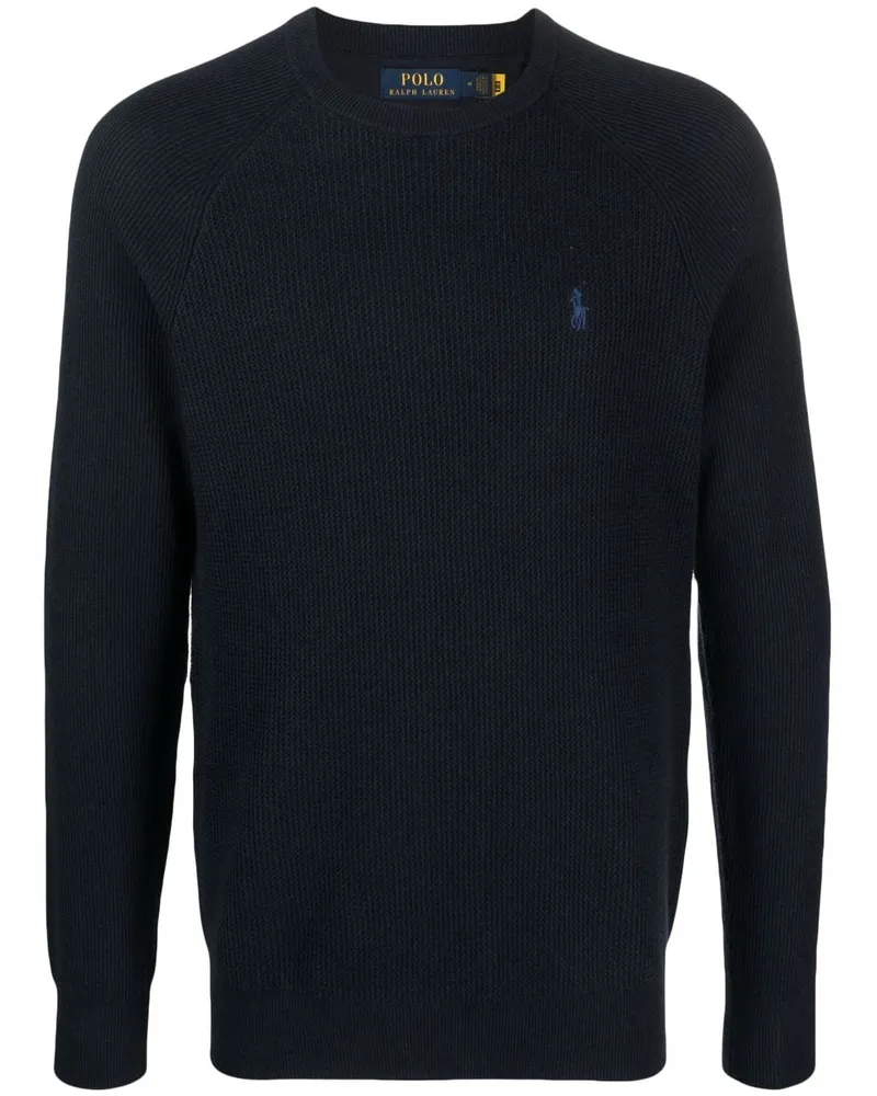 Ralph Lauren Sweatshirt mit Logo-Stickerei - Blau Blau