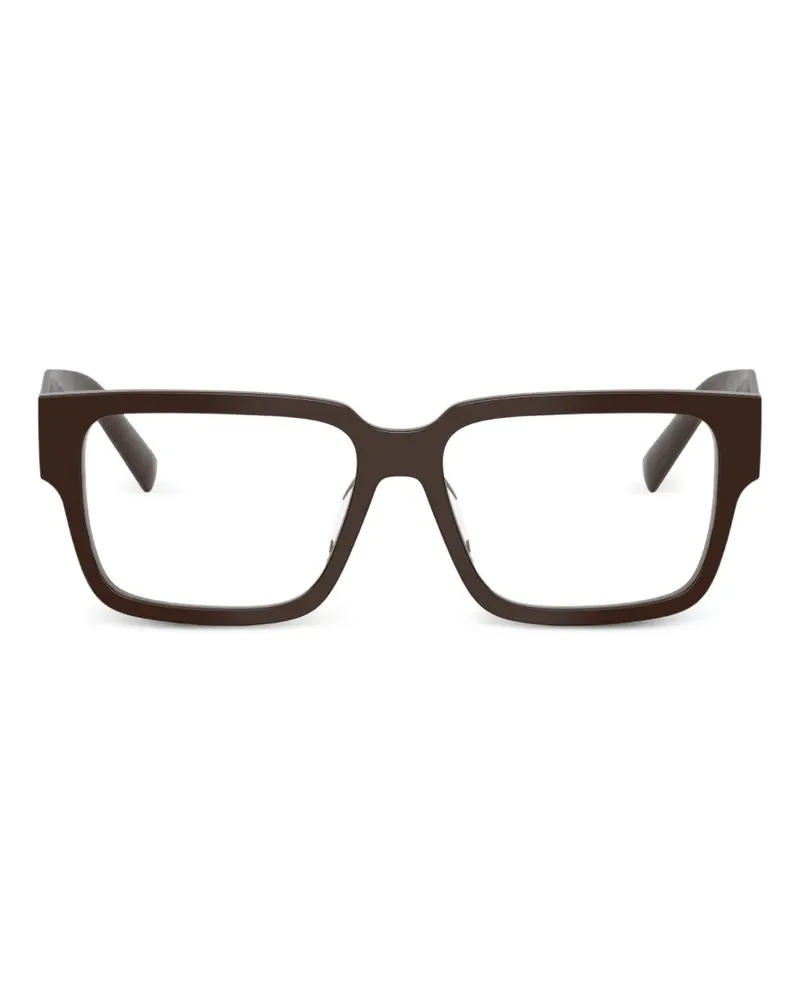 Prada square-frame glasses - Braun Braun