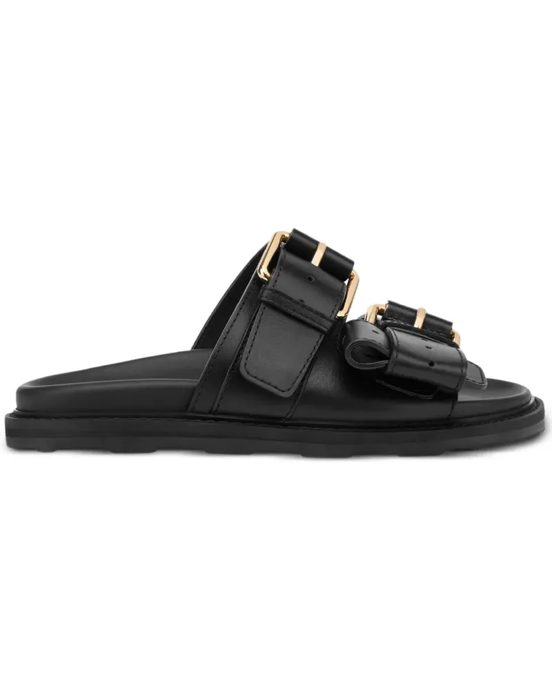 Moschino Sandalen mit Schnalle - Schwarz Schwarz