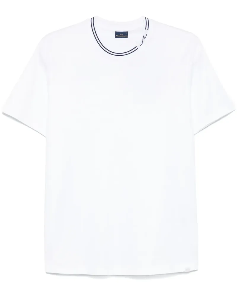 Paul & Shark Klassisches T-Shirt - Weiß Weiß