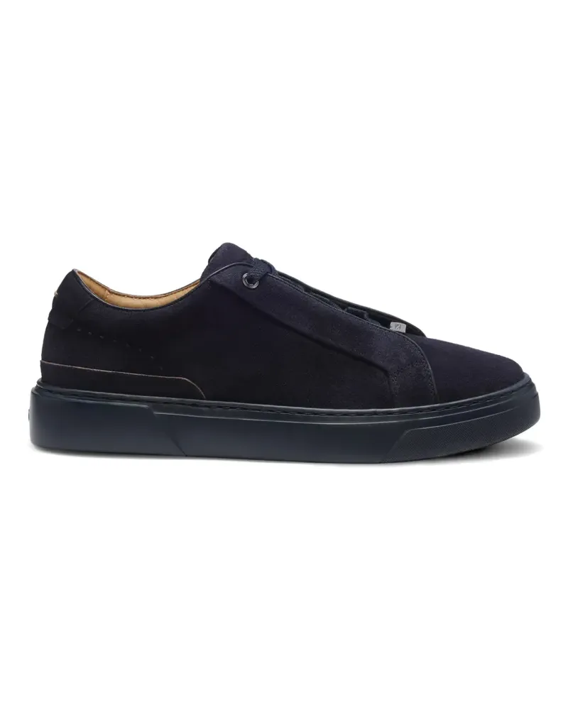 HUGO BOSS Gary Sneakers aus Wildleder - Blau Blau