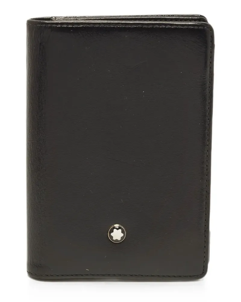 Montblanc Meisterstuck leather card case - Schwarz Schwarz