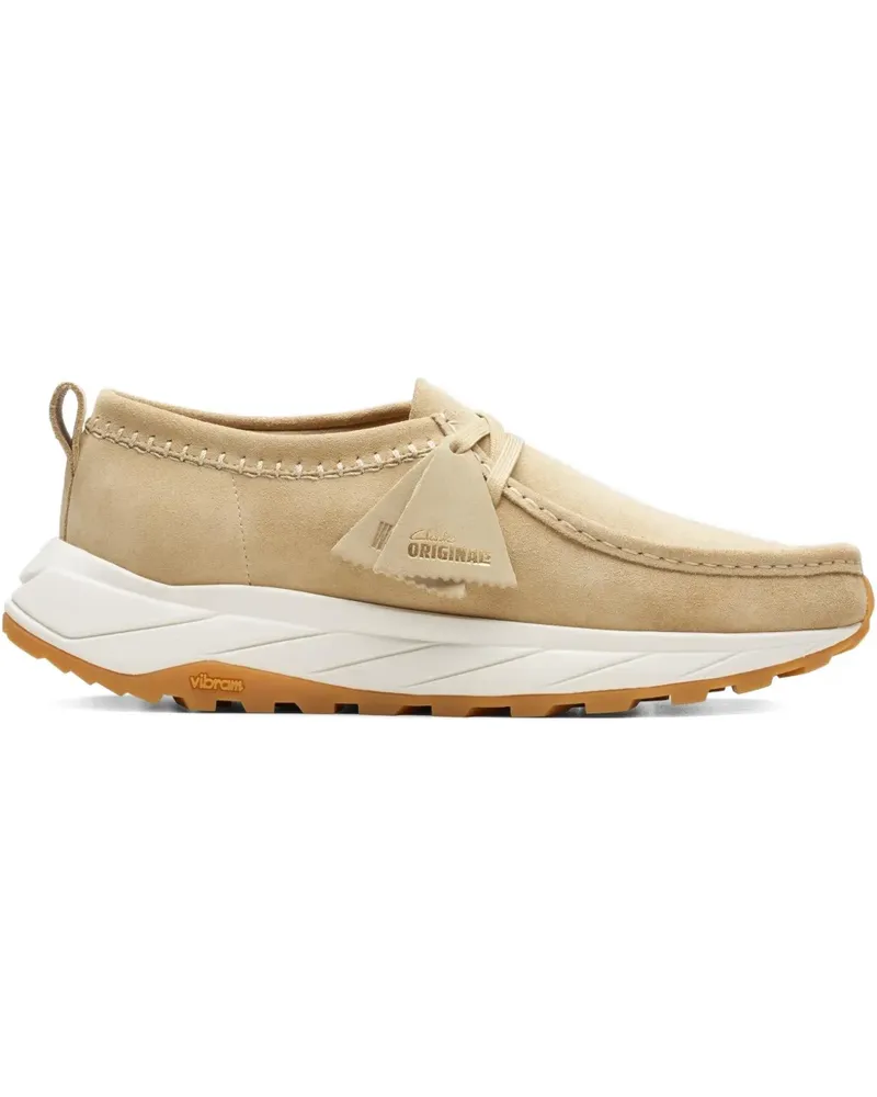 Clarks Wallabee Eden "Maple" Sneakers - Nude Nude