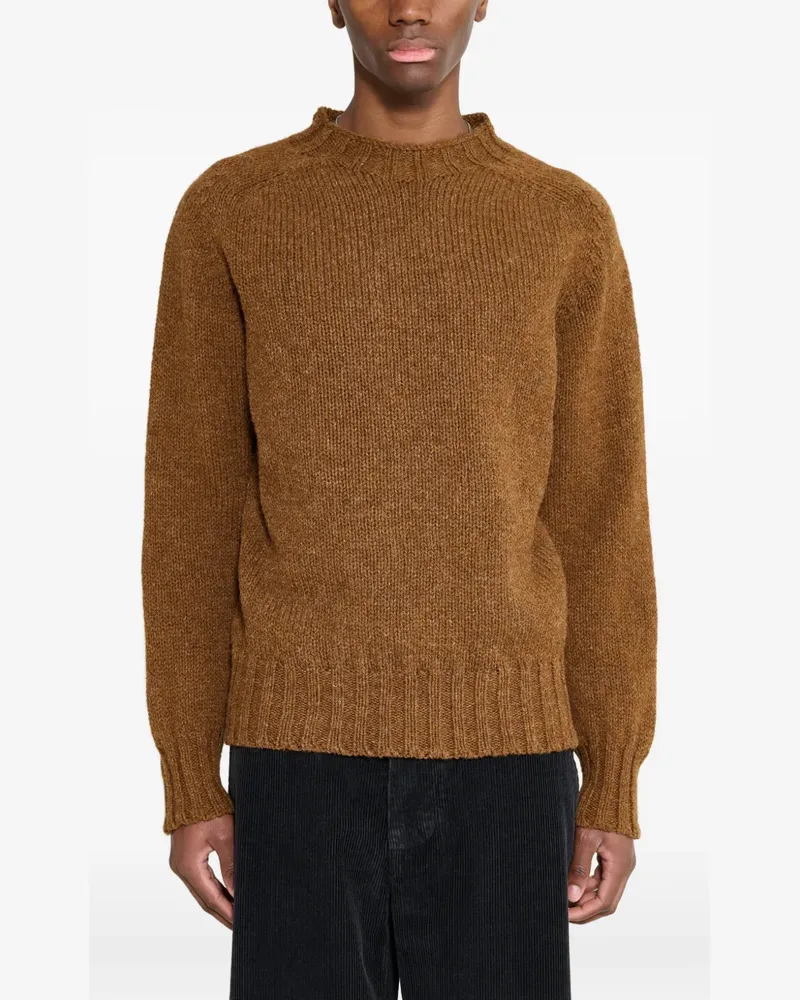 Margaret Howell Grob gestrickter Pullover - Braun Braun