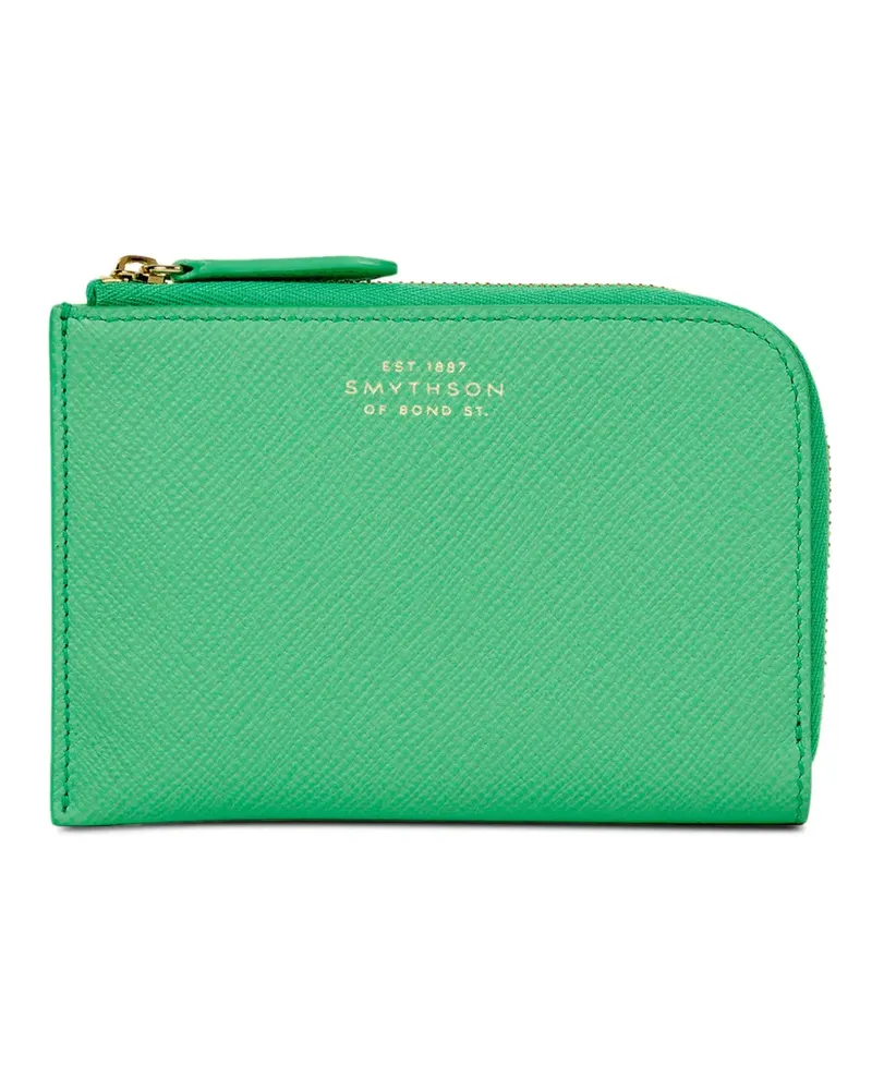 Smythson Klassisches Portemonnaie - Grün Grün