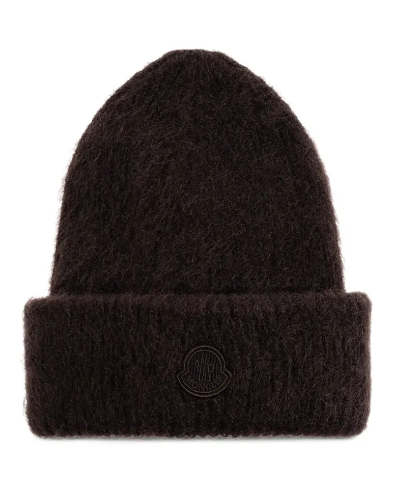 Moncler Mütze aus Mohair - Braun Braun