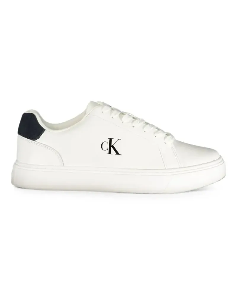 Calvin Klein Sneakers mit Schnürung - Weiß Weiß