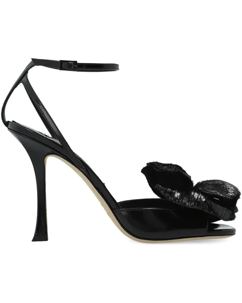 Jimmy Choo Mimmi Pumps mit Blumendetail - Schwarz Schwarz