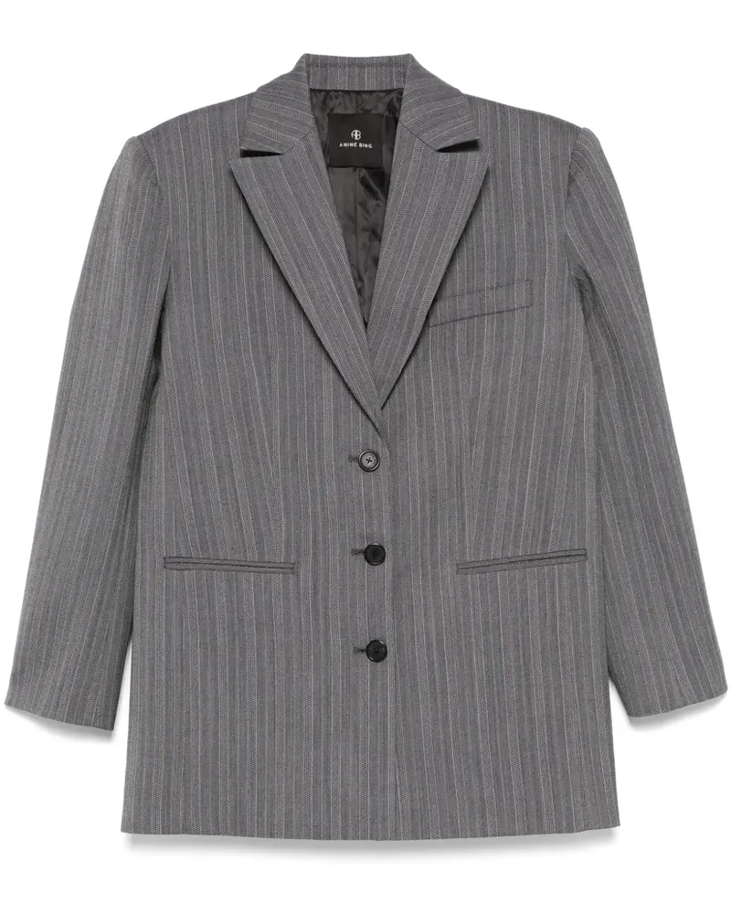 Anine Bing Decan Blazer - Grau Grau