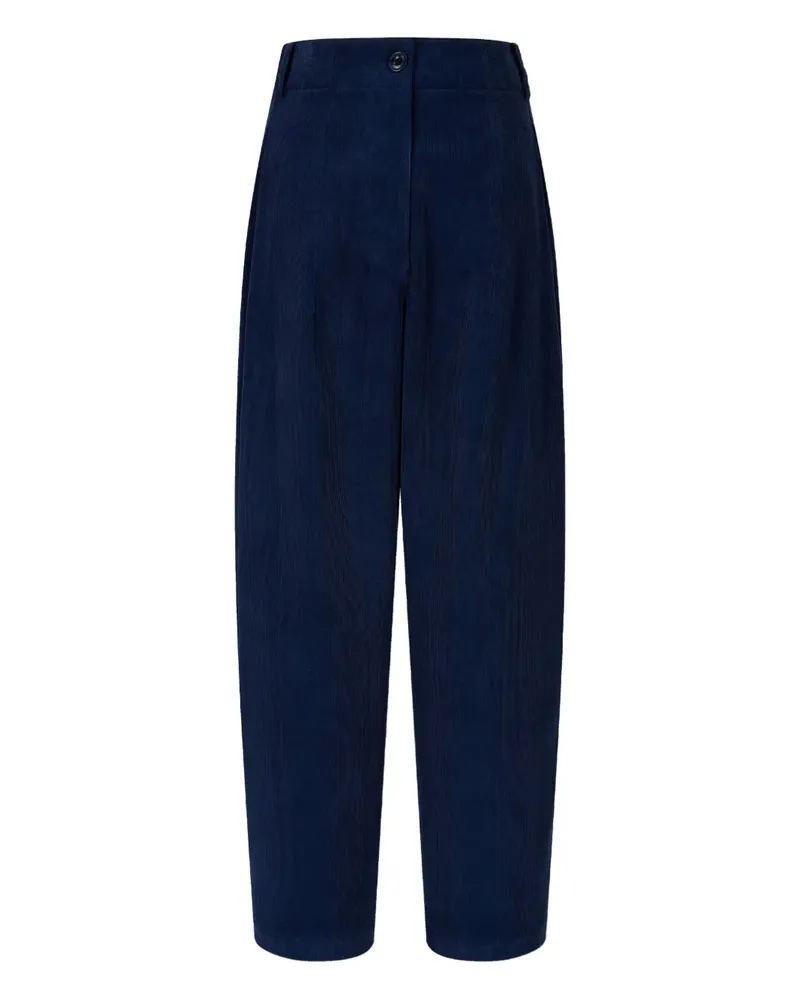 STUDIO TOMBOY Hose aus Cord mit Bändern - Blau Blau