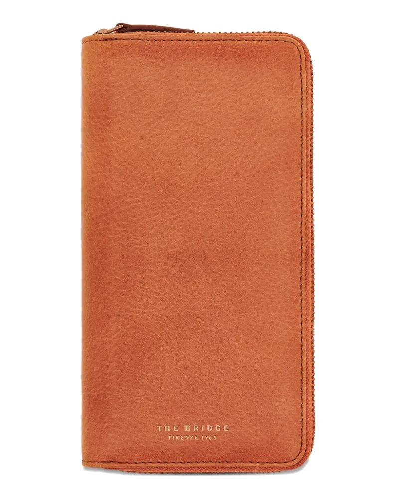 The Bridge zip-around leather wallet - Braun Braun