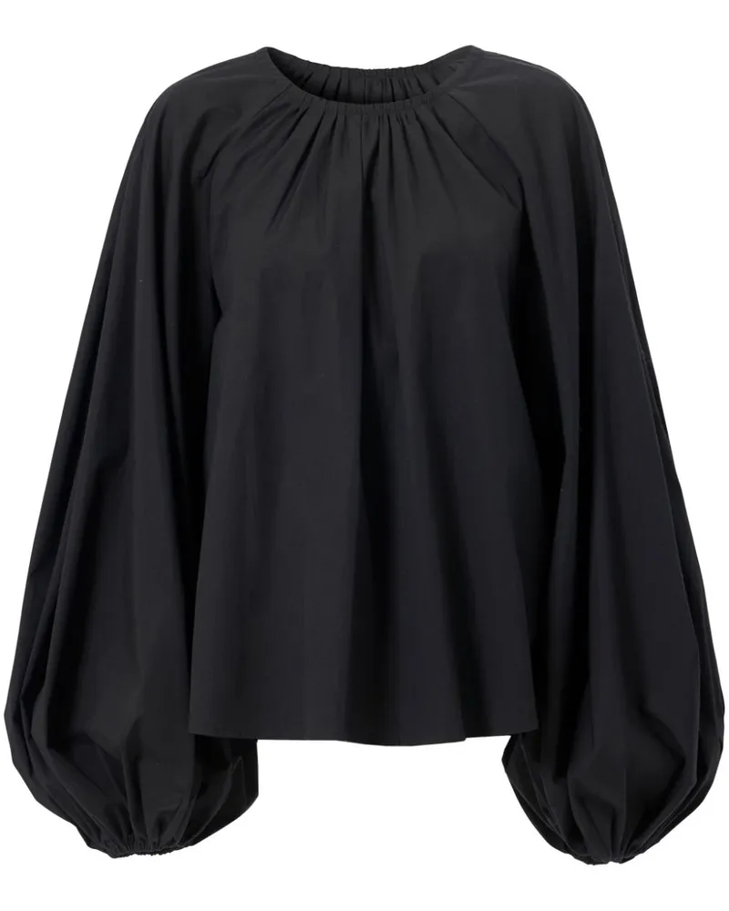 Carolina Herrera New York Bluse mit Raglanärmeln - Schwarz Schwarz