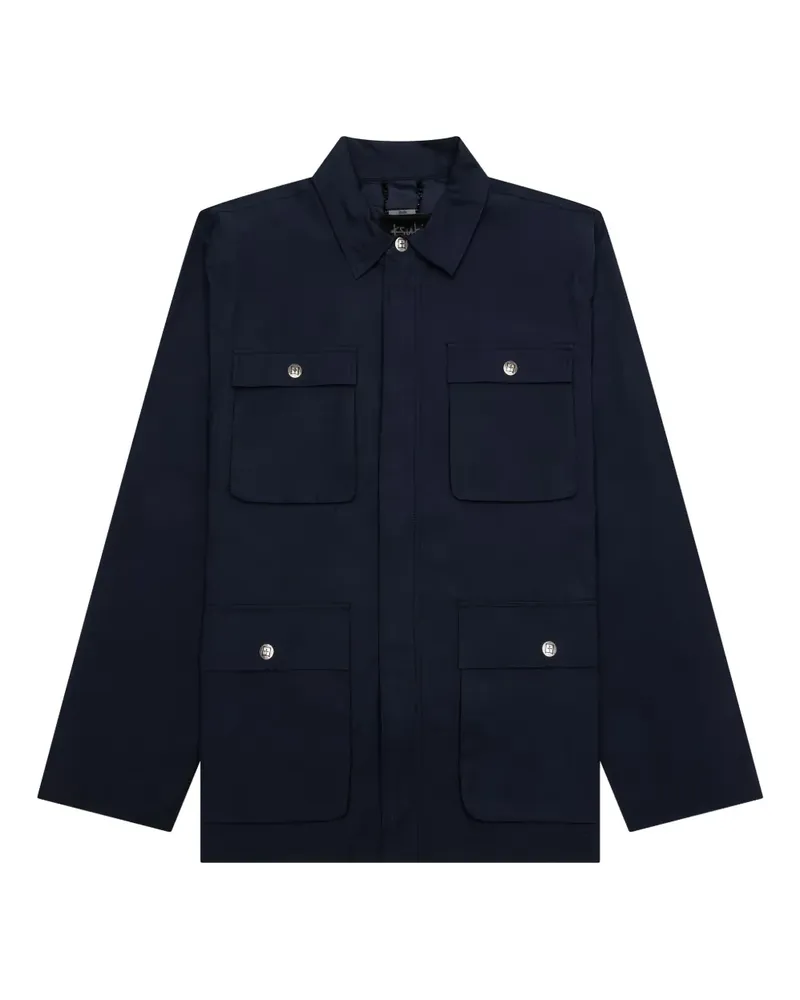 ksubi Detonate Jacke mit Kreuzstich - Blau Blau