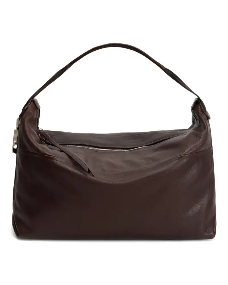 Christophe Lemaire Berlingot Hobo Schultertasche - Braun Braun
