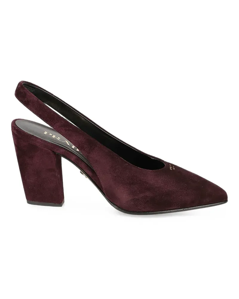 Prada Klassische Slingback-Pumps - Violett Violett