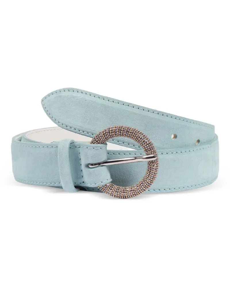 Orciani leather belt - Blau Blau