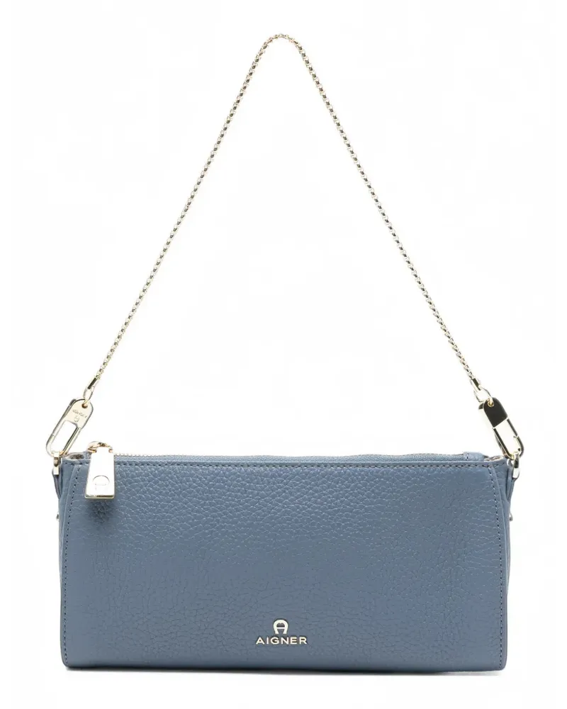 Aigner Ivy Clutch mit gekörnter Struktur - Blau Blau