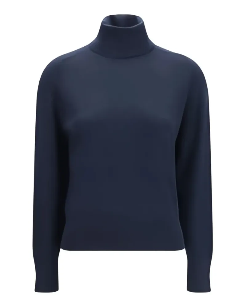 Loro Piana Piuma Rollkragenpullover - Blau Blau