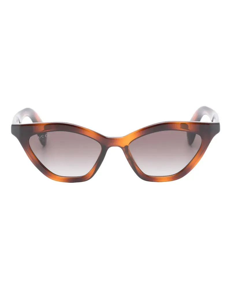 Gucci cat-eye sunglasses - Braun Braun