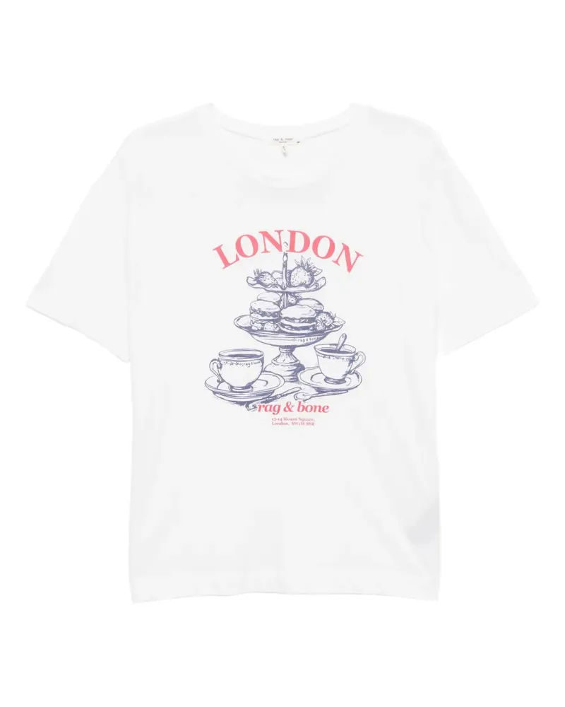 Rag & Bone London T-Shirt - Weiß Weiß