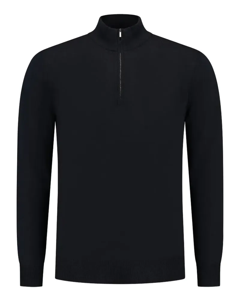Zanone half-zip sweater - Schwarz Schwarz