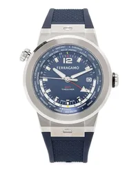 Ferragamo Ronda-Movement 43mm Blau