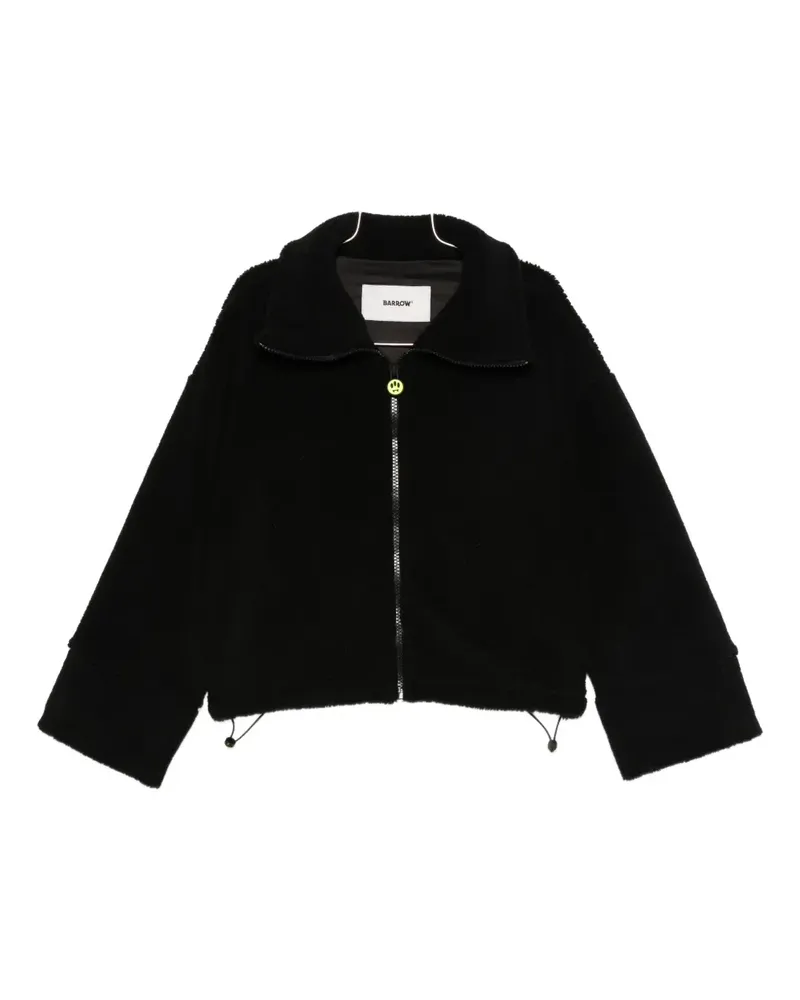 BARROW logo-detail high-neck jacket - Schwarz Schwarz