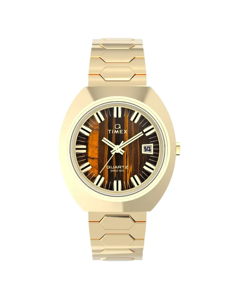 Timex Q 1972 Time Machine Reissue 39mm - Braun Braun