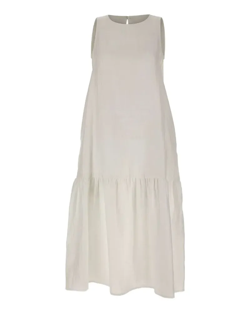 Kaos sleeveless midi dress - Weiß Weiß