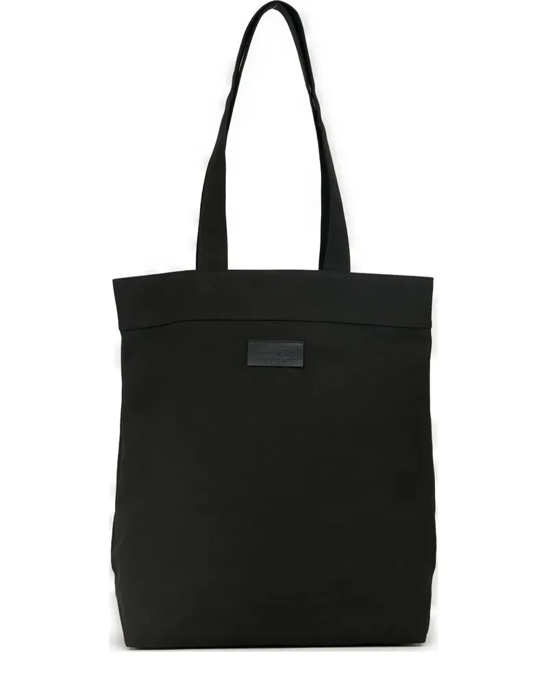 Maison Margiela Shopper mit Logo-Patch - Schwarz Schwarz