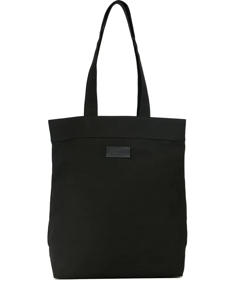 Maison Margiela Shopper mit Logo-Patch - Schwarz Schwarz
